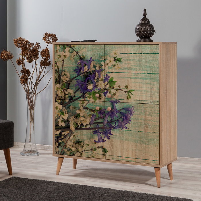 Hanah Home Multilux - 727 Armario Multiusos Roble Sonoma